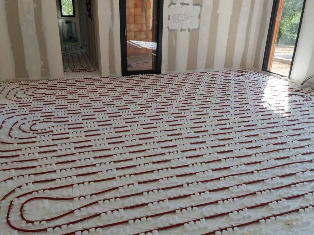 Plancher chauffant